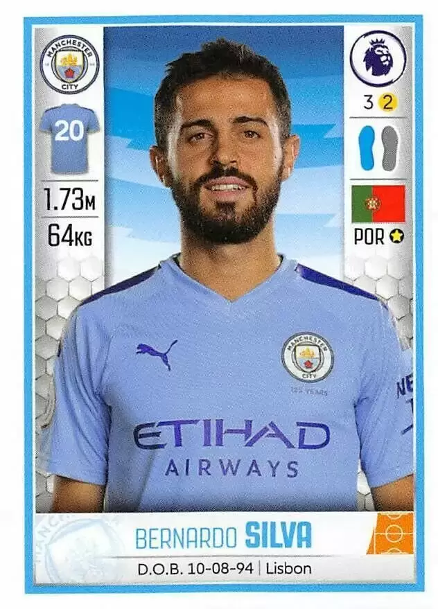 Premier League 2020 - Bernardo Silva - Manchester City