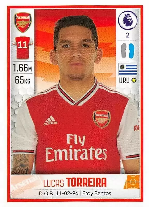 Premier League 2020 - Lucas Torreira - Arsenal