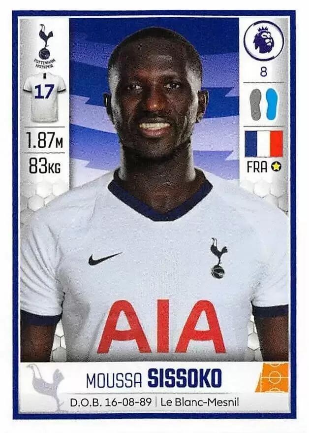 Premier League 2020 - Moussa Sissoko - Tottenham Hotspur