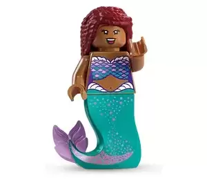 Lego Disney Minifigures - Ariel, Mermaid (Medium Nougat)