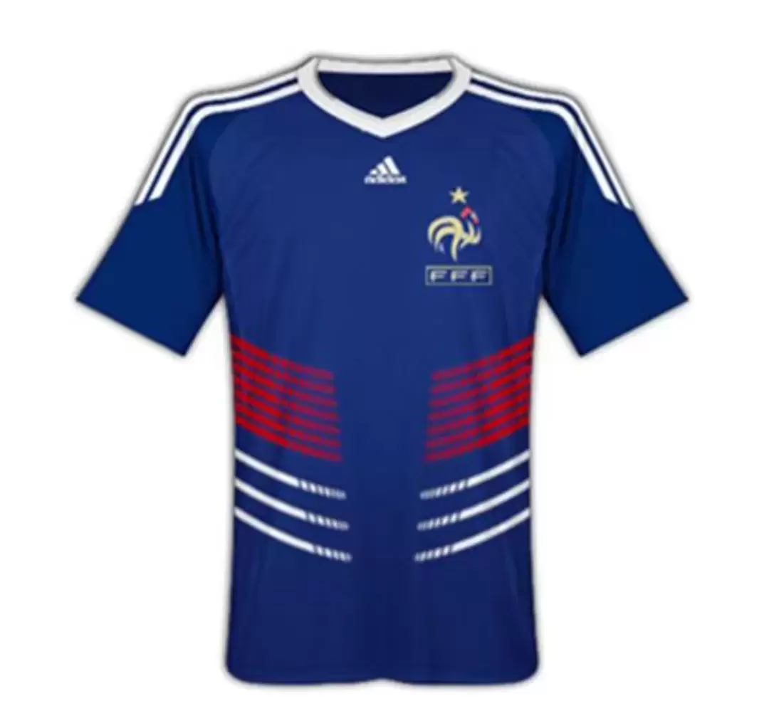 Maillot de football - France Maillot Coupe du monde Domicile Adidas 2010-11
