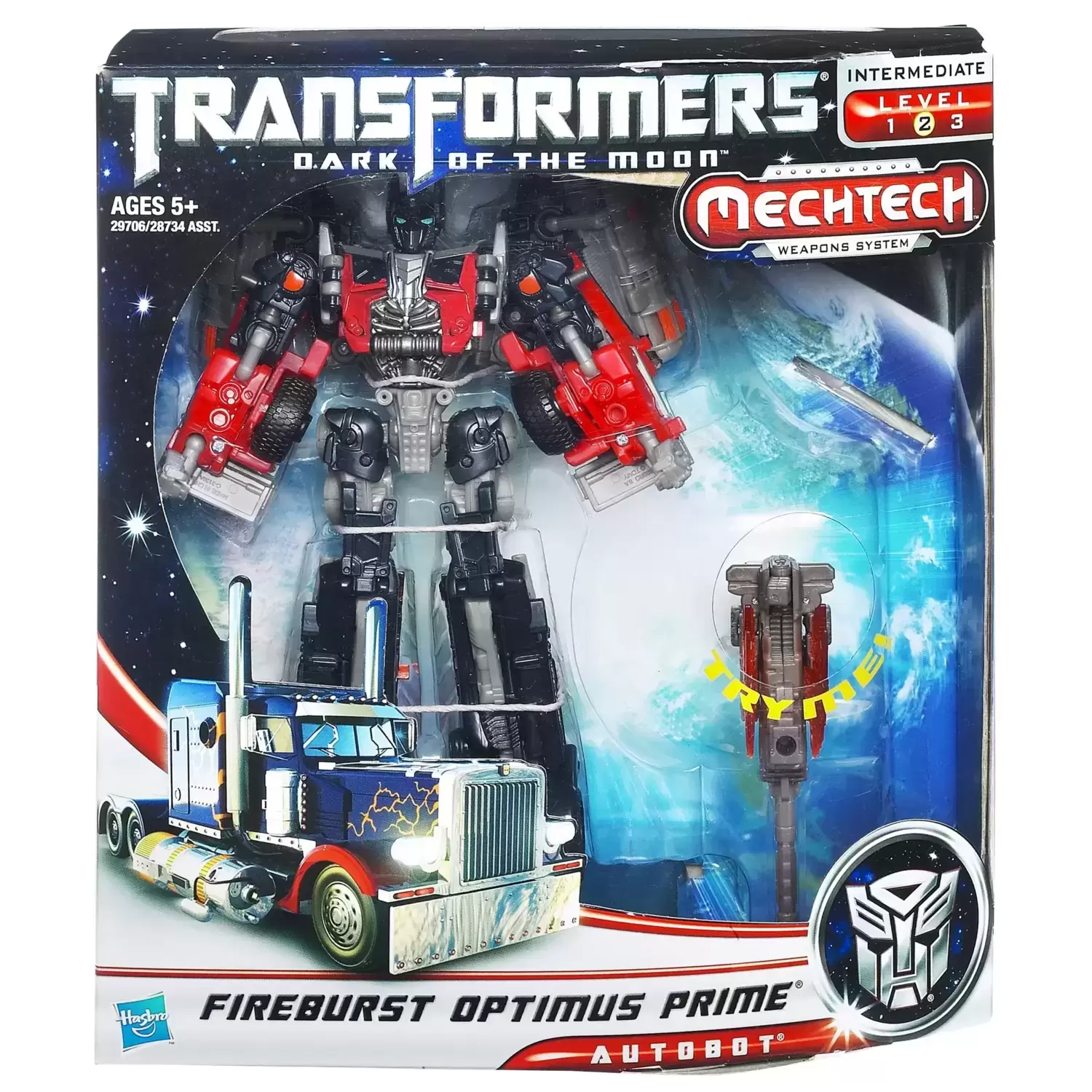 Transformers Dark of the Moon - Fireburst Optimus Prime