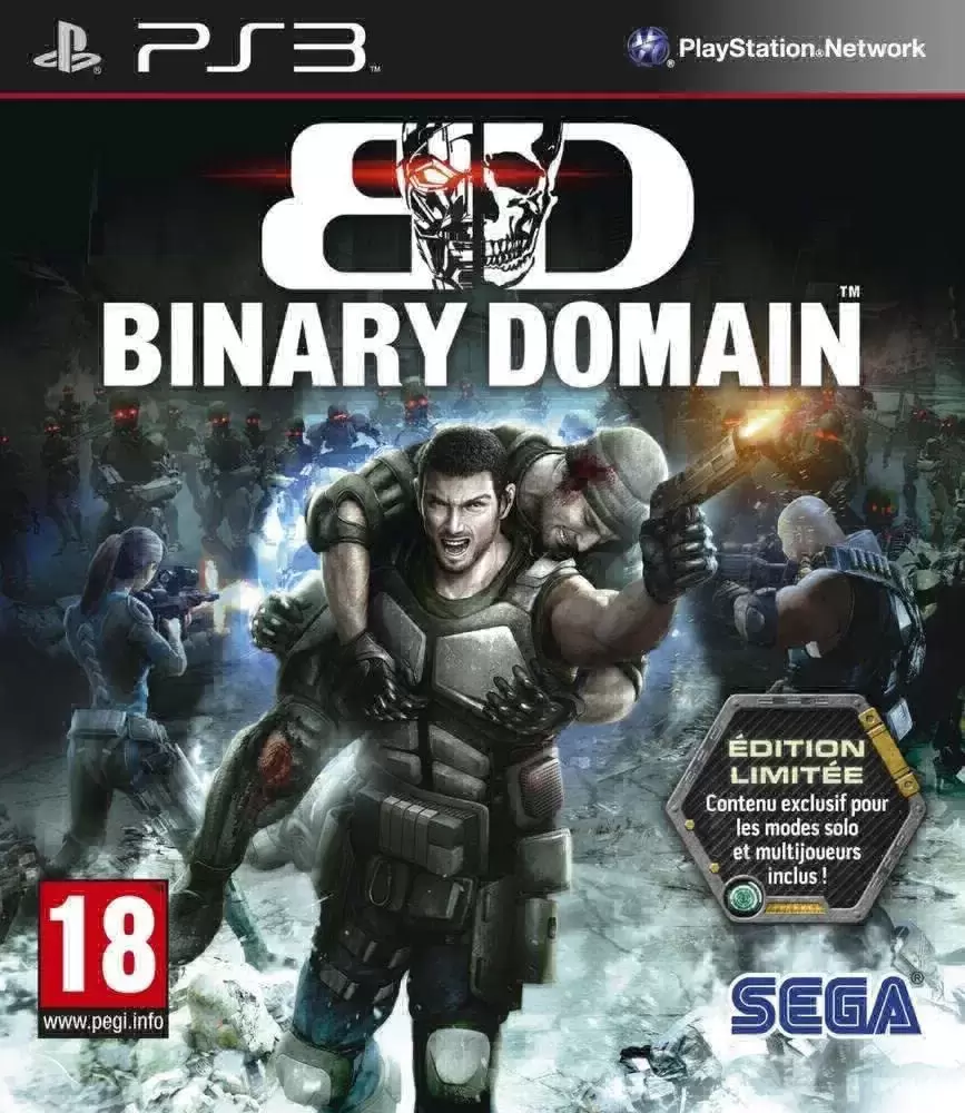 Jeux PS3 - Binary Domain - Édition limitée