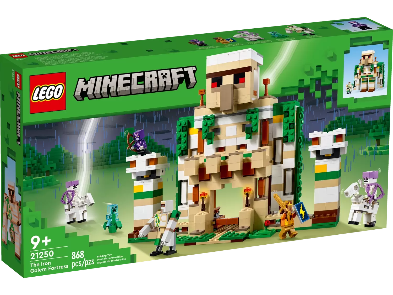 LEGO Minecraft - The Iron Golem Fortress