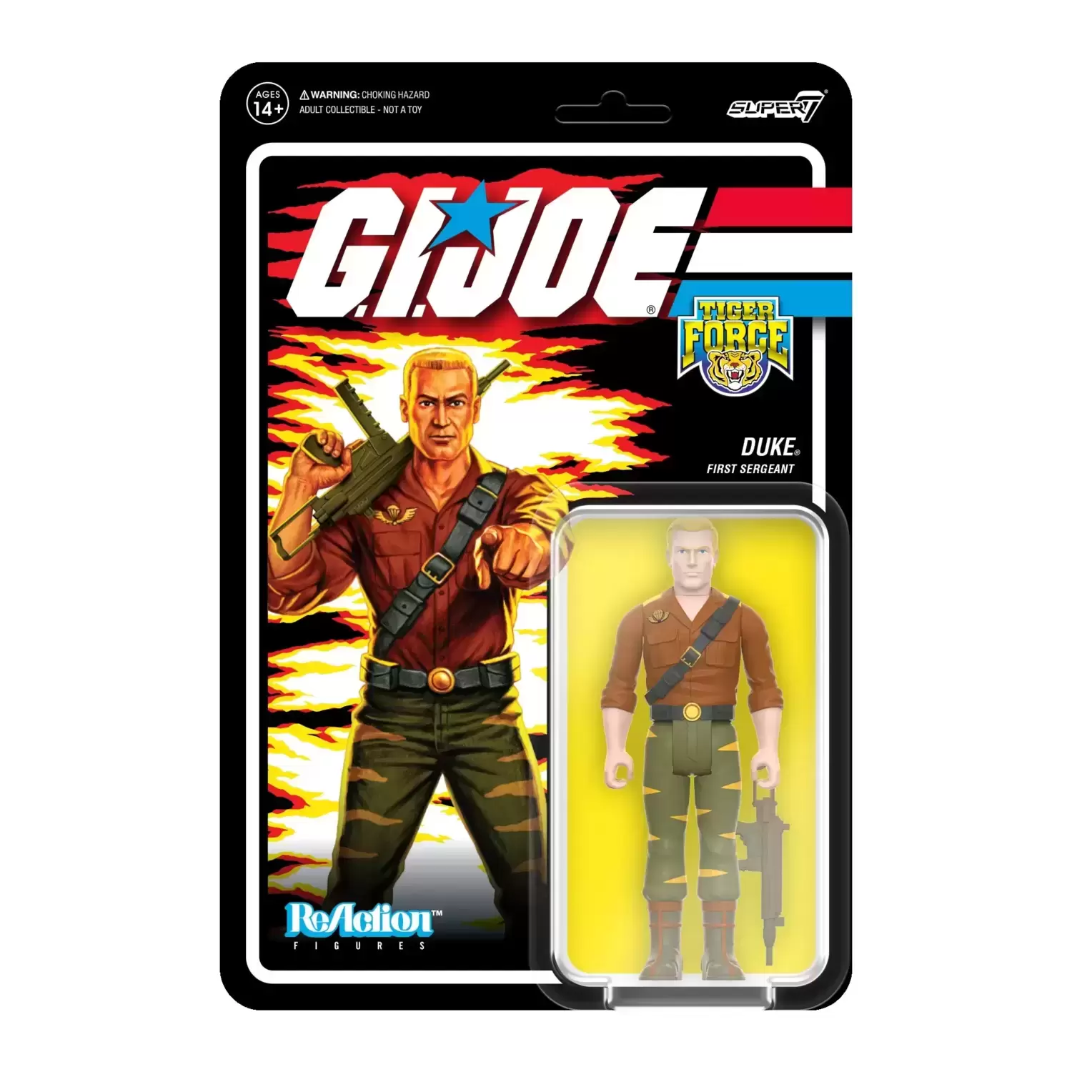 Super7 ReAction - G.I. Joe - Tiger Force Duke