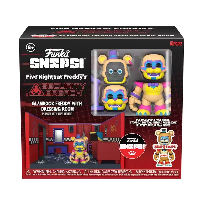 Funko Snaps! - Five Nights at Freddy\'s - Glamrock Freddy With Dressing Room