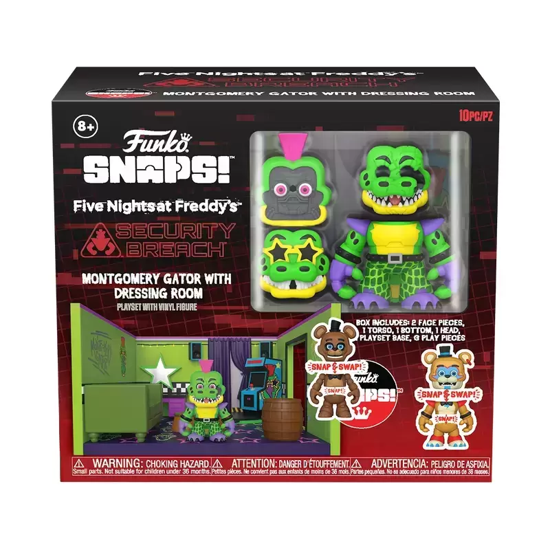 Funko Snaps! - Five Nights at Freddy\'s - Montgomery Gator With Dressing Room
