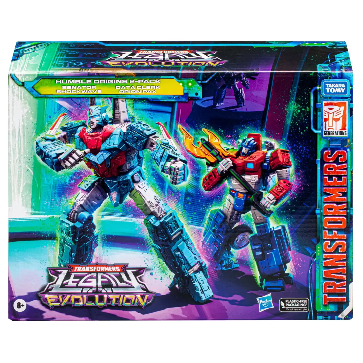 Transformers Legacy - Humble Origins (Senator Shockwave & Data Clerk Orion Pax)