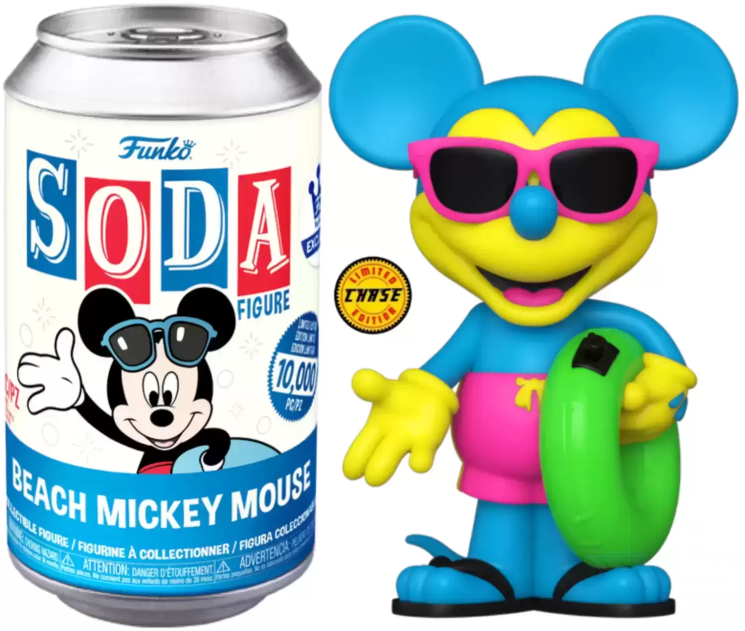 Vinyl Soda! - Beach Mickey Mouse Blacklight
