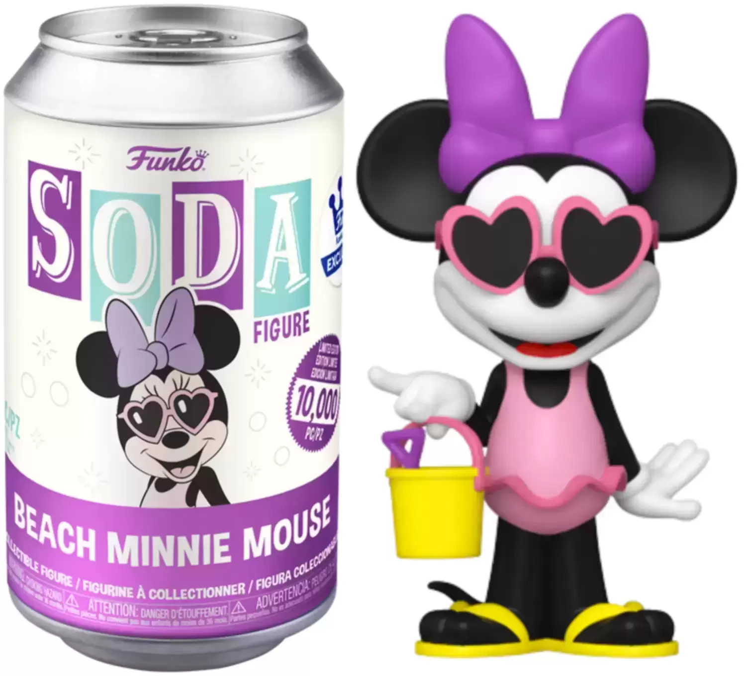 Vinyl Soda! - Beach Minnie Mouse