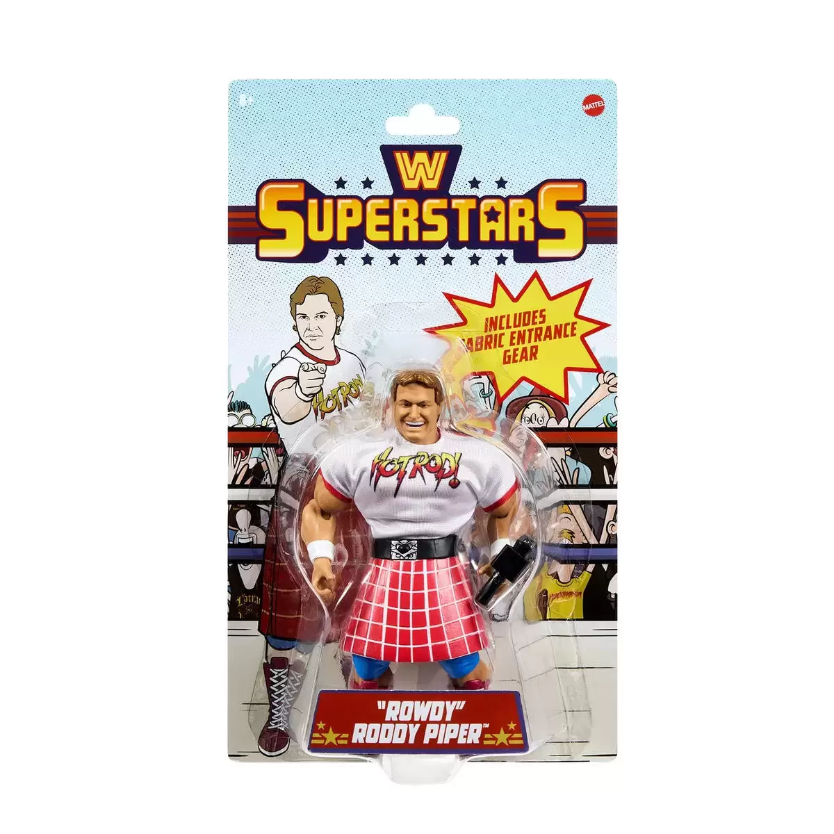 WWE Superstars - Mattel - Rowdy Roddy Piper