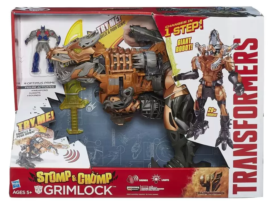 Transformers Age of Extinction - Grimlock Stomp & Chomp