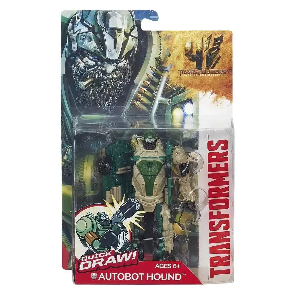 Transformers Age of Extinction - Hound Quick Draw