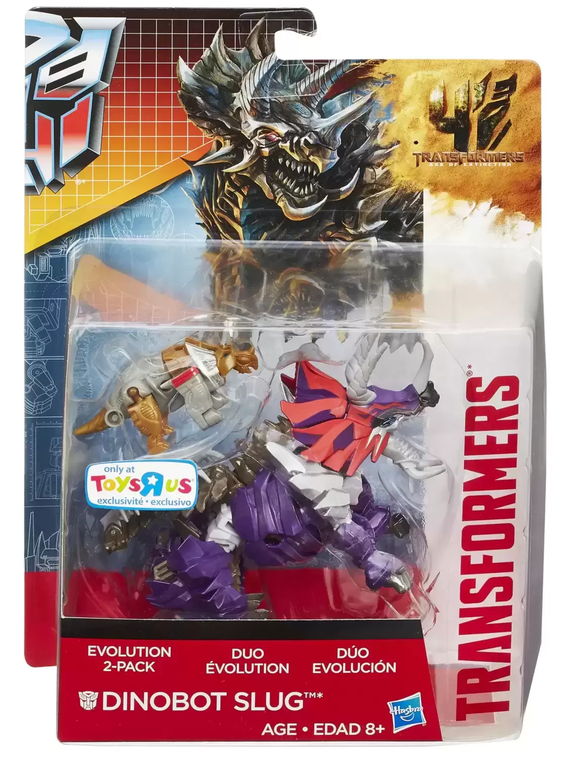 Transformers Age of Extinction - Slug Evolutions Then