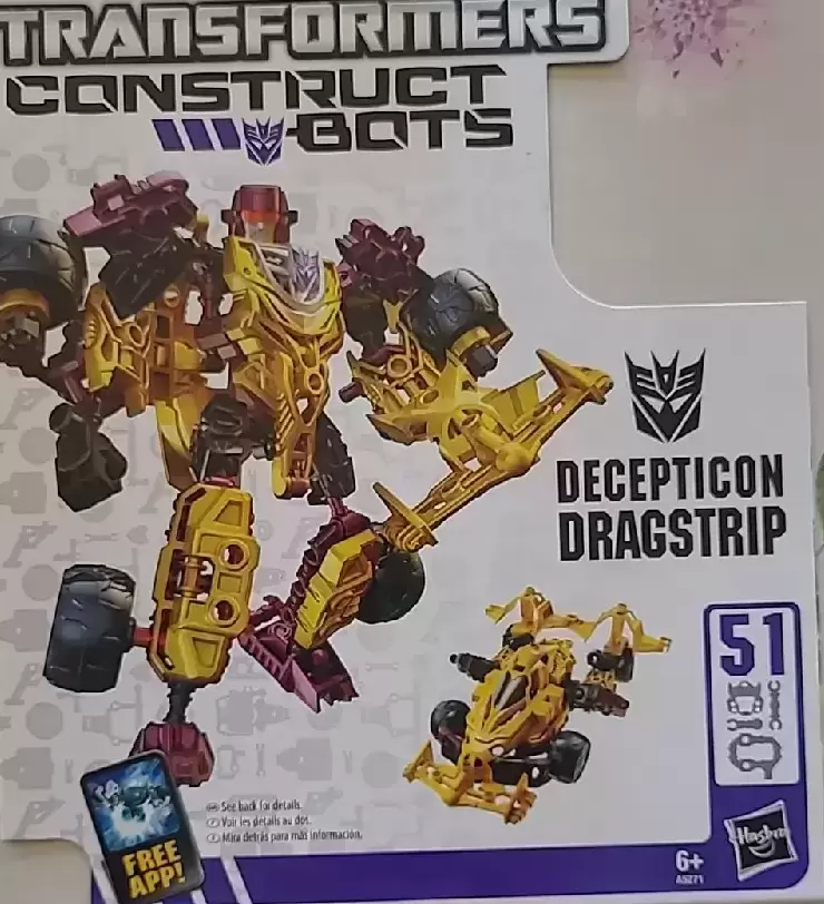 Transformers Construct Bots - Dragstrip