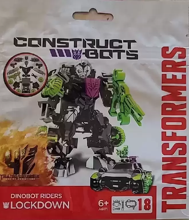 Transformers Construct Bots - Lockdown