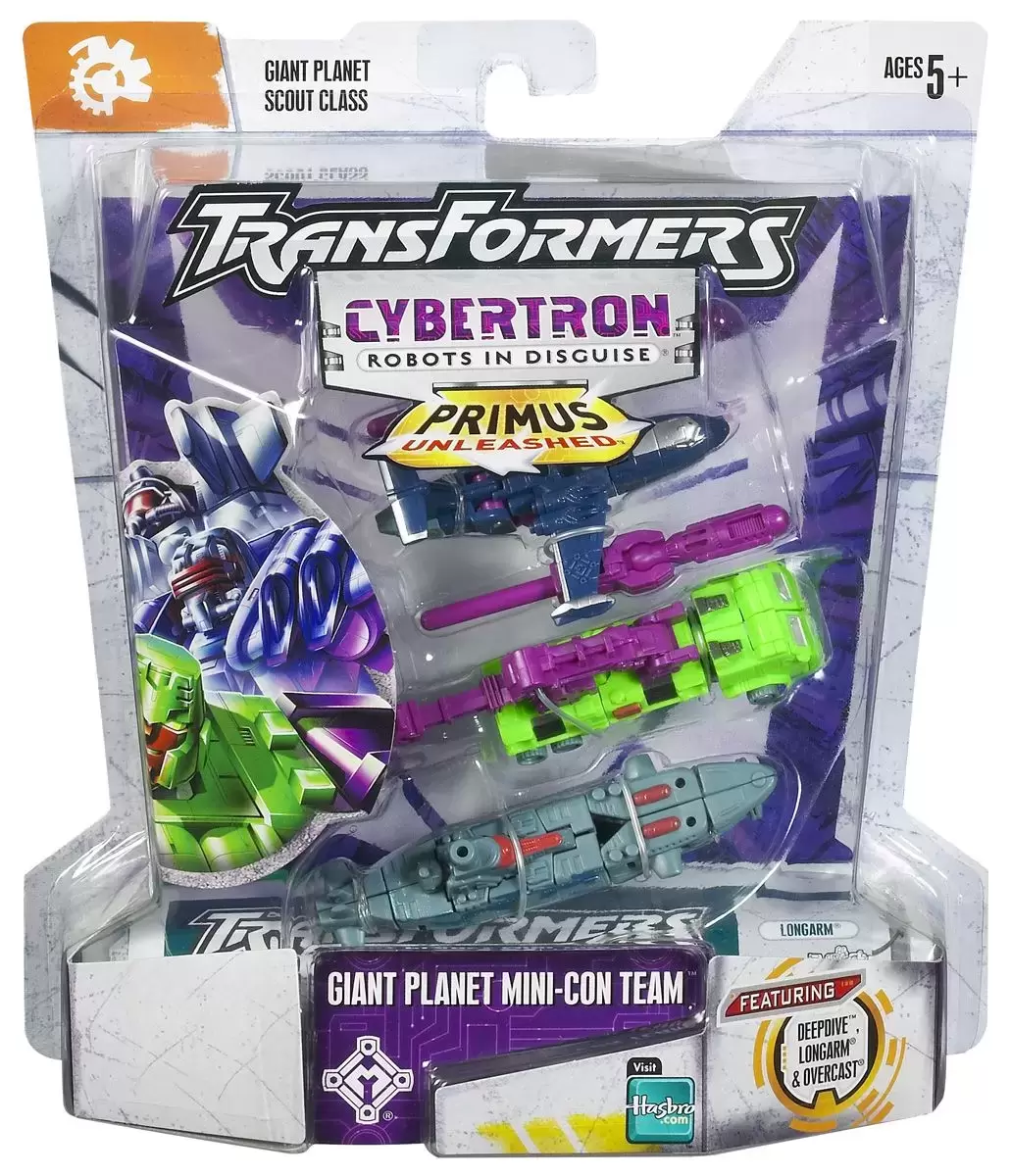 Transformers Cybertron Robots in Disguise - Giant Planet Mini-Con Team