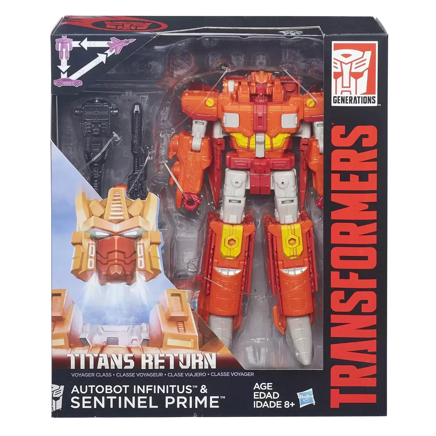 Transformers Generation Titans Return - Infinitus & Sentinel Prime
