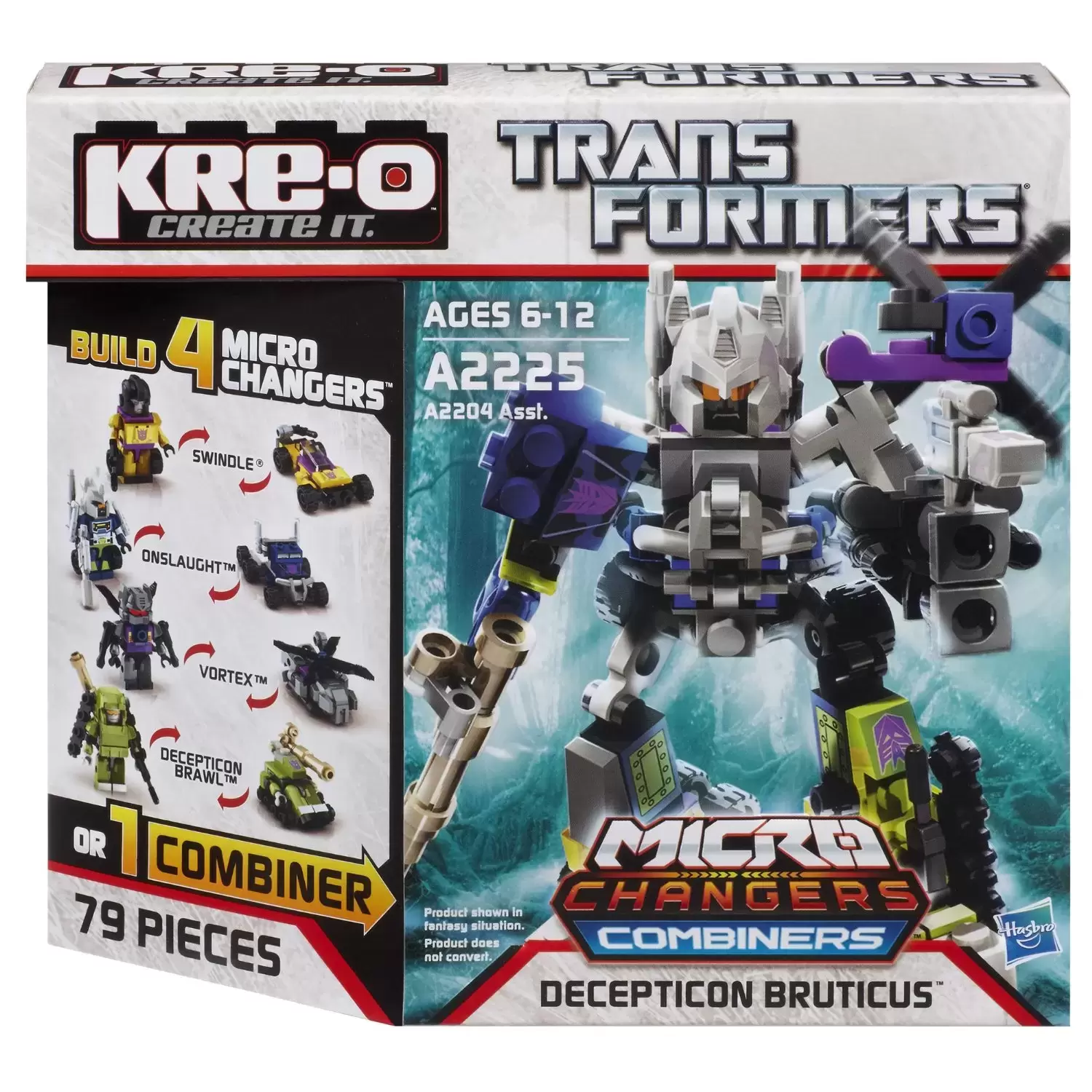 Transformers Kre-O - Micro Changer Combiners - Decepticon Bruticus