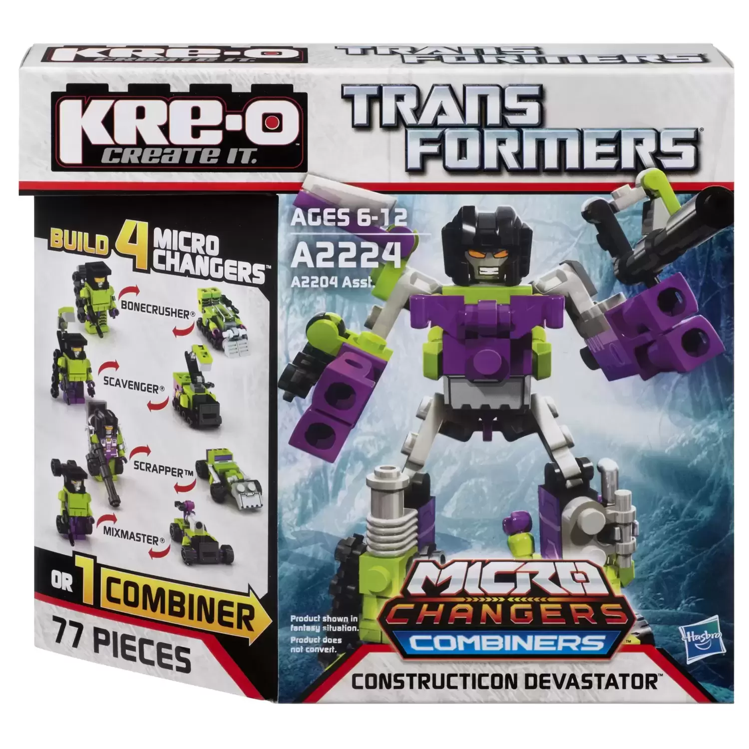 Transformers Kre-O - Micro Changer Combiners - Constructicons Devastator
