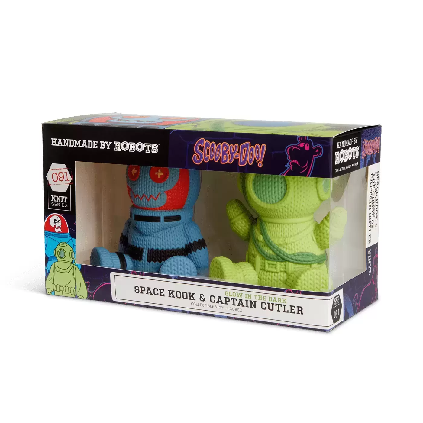Handmade By Robots - Scooby-Doo! - Space Kook & GITD Captain Cutler
