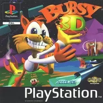 Playstation games - Bubsy 3D