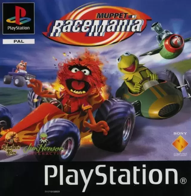 Playstation games - Muppet RaceMania
