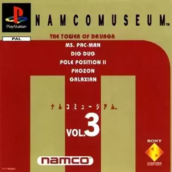 Jeux Playstation PS1 - Namco Museum Vol.3