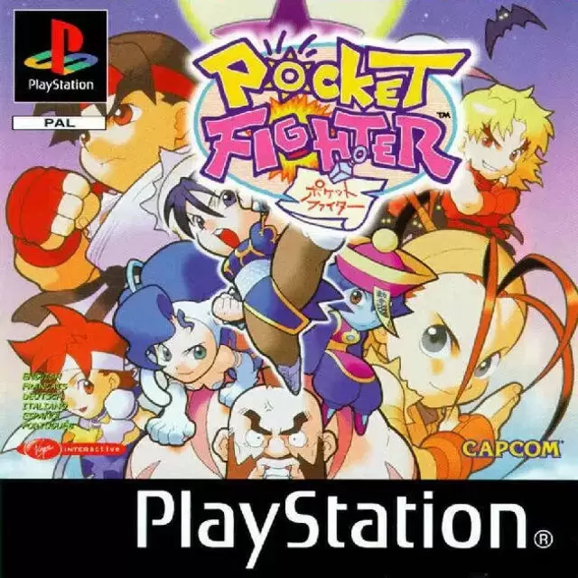 Jeux Playstation PS1 - Pocket Fighter