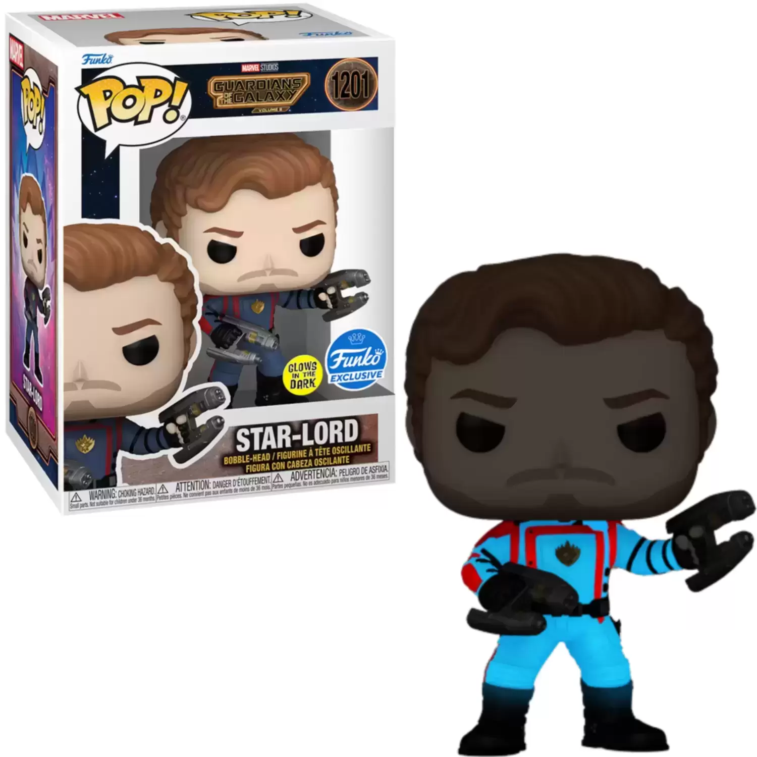 POP! MARVEL - The guardians of The Galaxy - Star Lord GITD