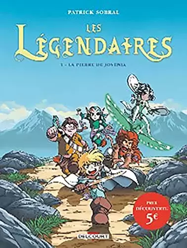 Les Légendaires - La pierre de Jovénia - Edition Découverte