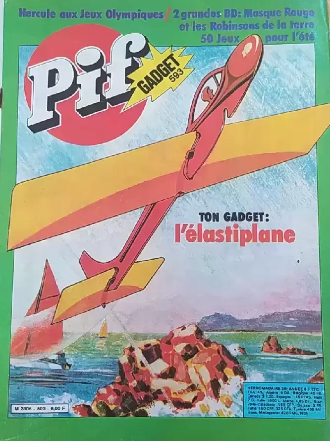 Pif Gadget (Première série) - Pif Gadget N°593