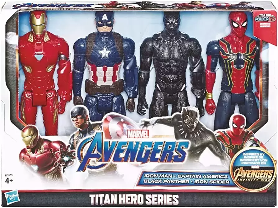 Titan Hero Series - Avengers Endgame - 4 Pack