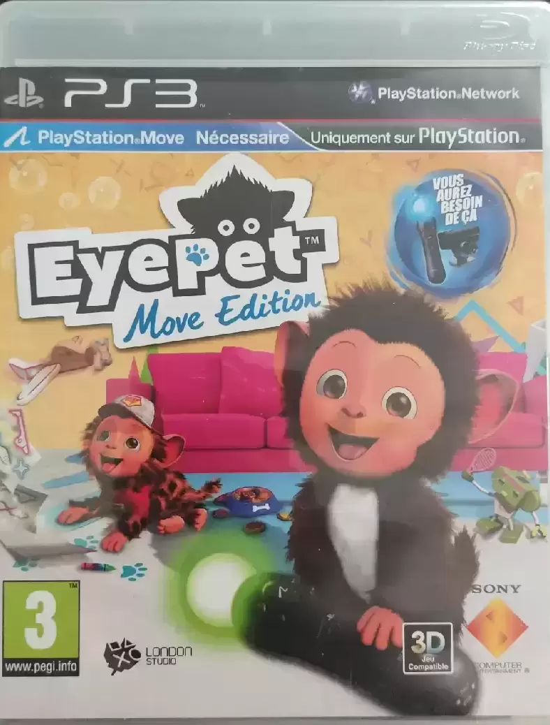 Jeux PS3 - Eyepet Move Edition