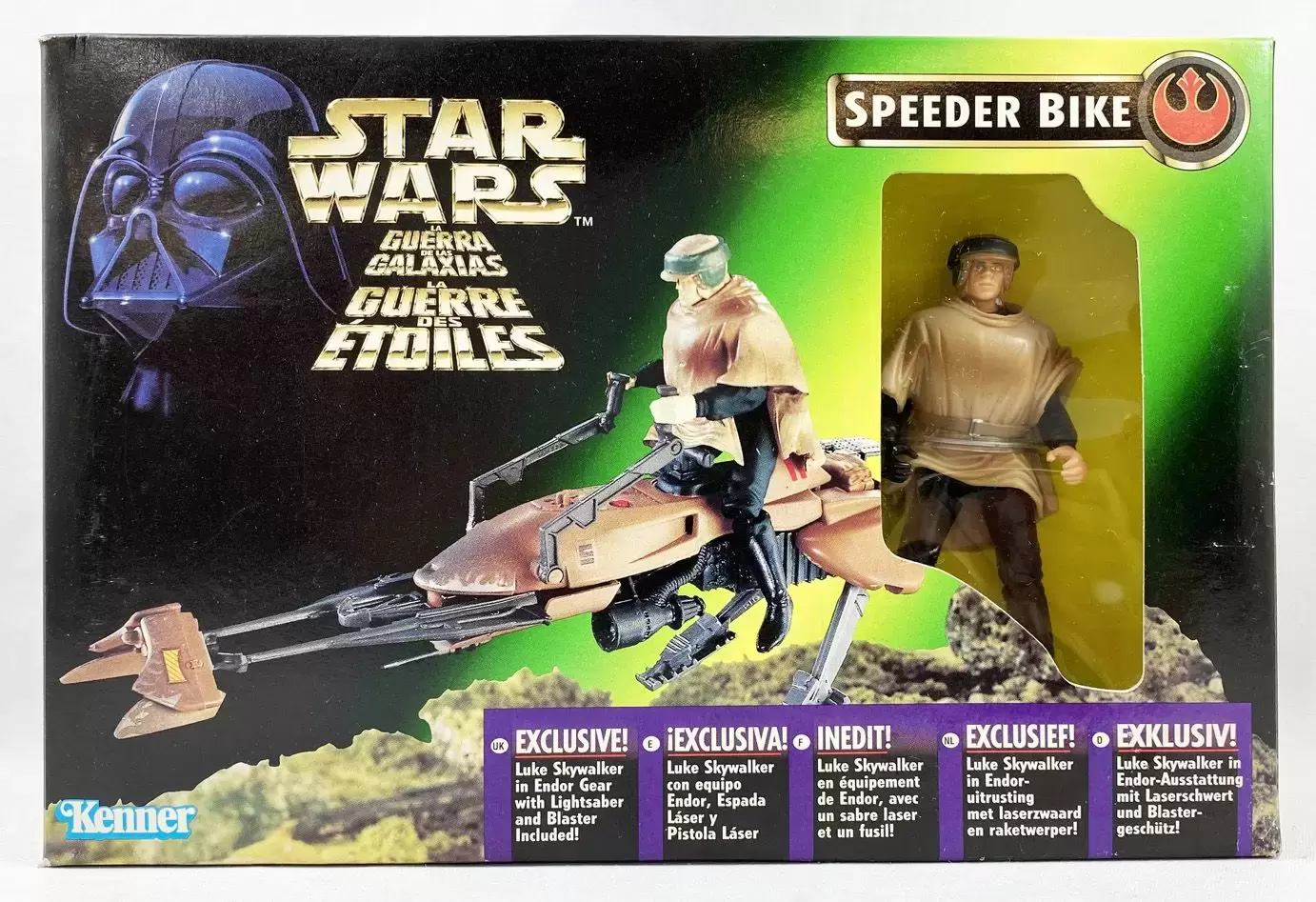 Power of the Force 2 - Speeder Bike with Luke Skywalker