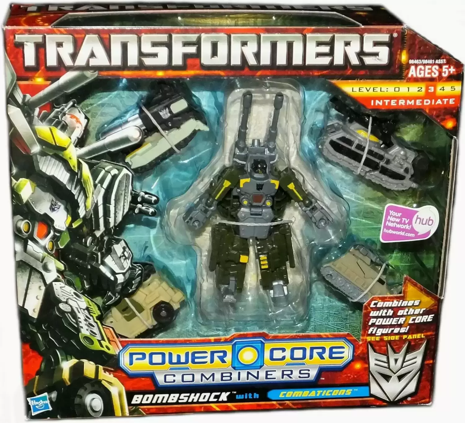 Transformers Power Core Combiners - Power Core Combiners - Bombshock & Combaticons