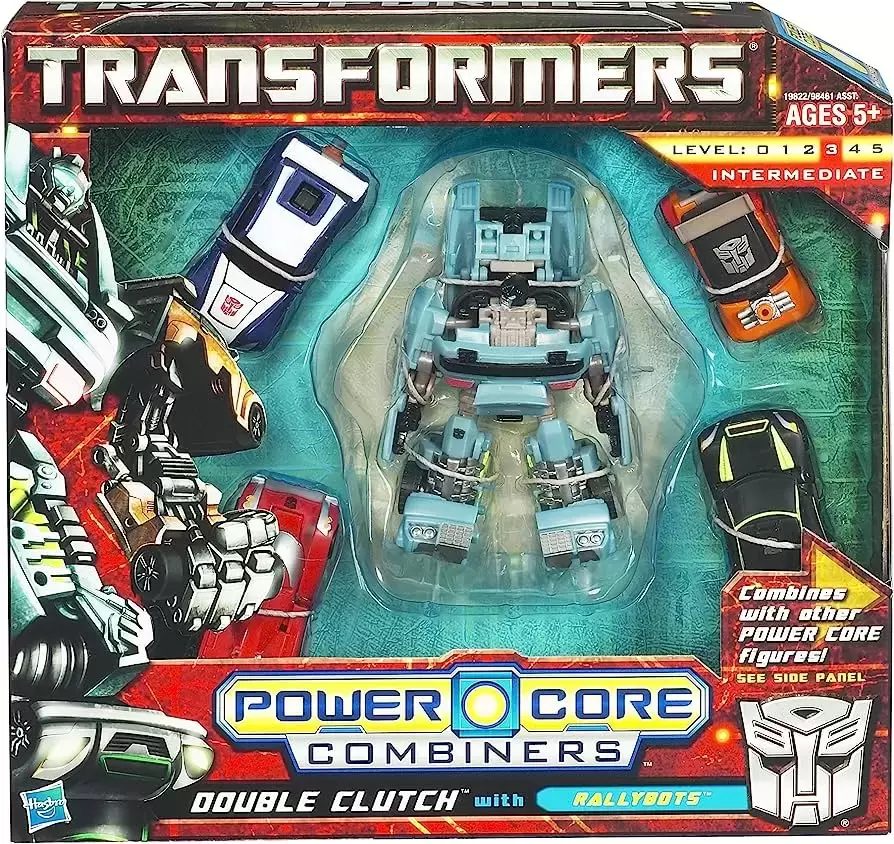 Transformers Power Core Combiners - Power Core Combiners - Double Clutch & Rallybots