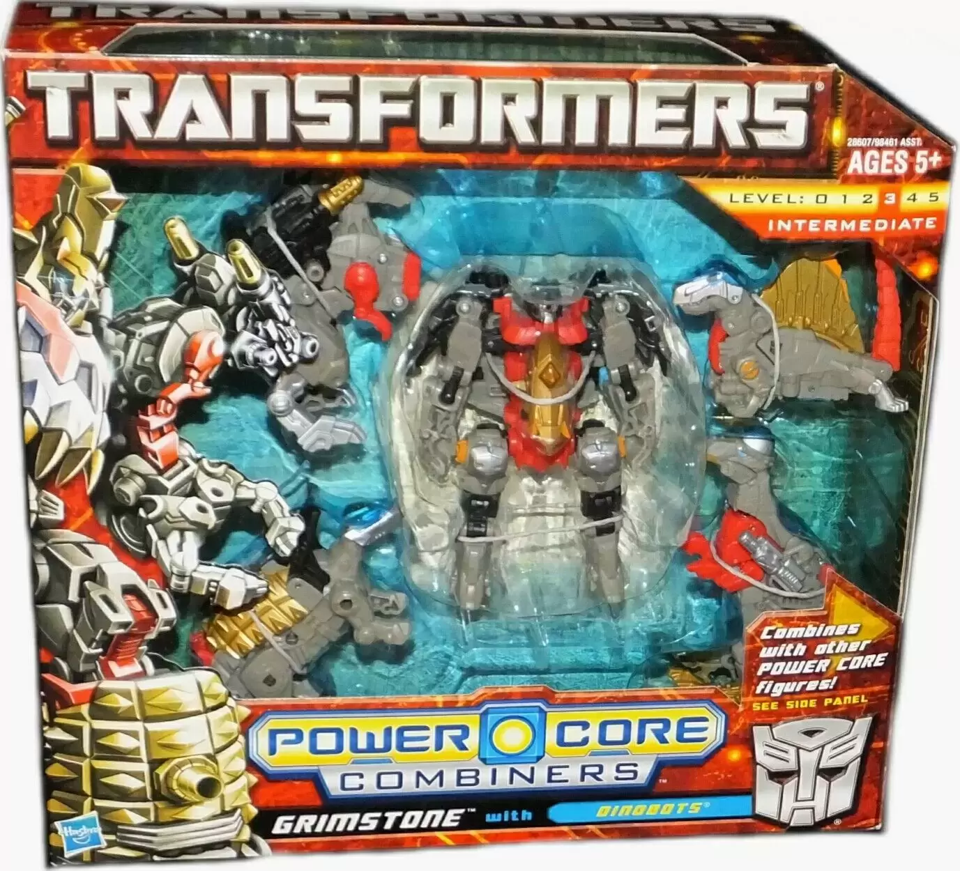 Transformers Power Core Combiners - Power Core Combiners - Grimstone & Dinobots