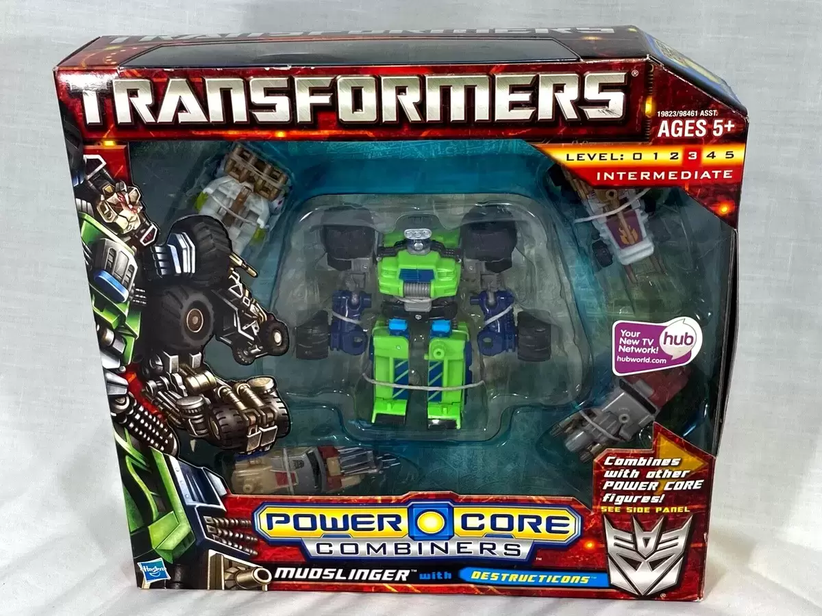 Transformers Power Core Combiners - Power Core Combiners - Mudslinger & Destructicons