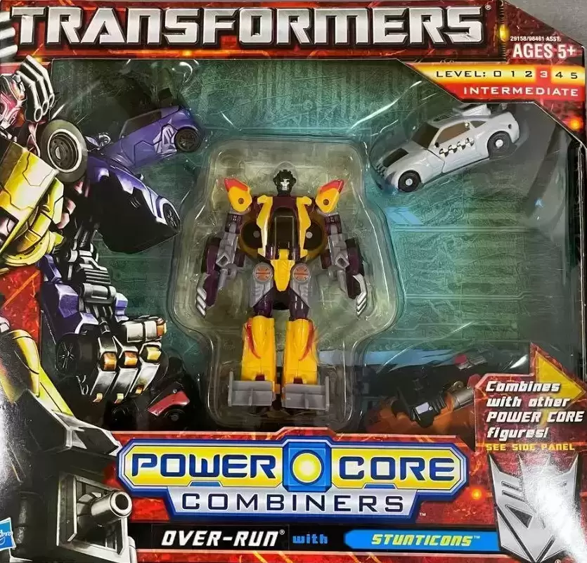 Transformers Power Core Combiners - Power Core Combiners - Over-Run & Stunticons