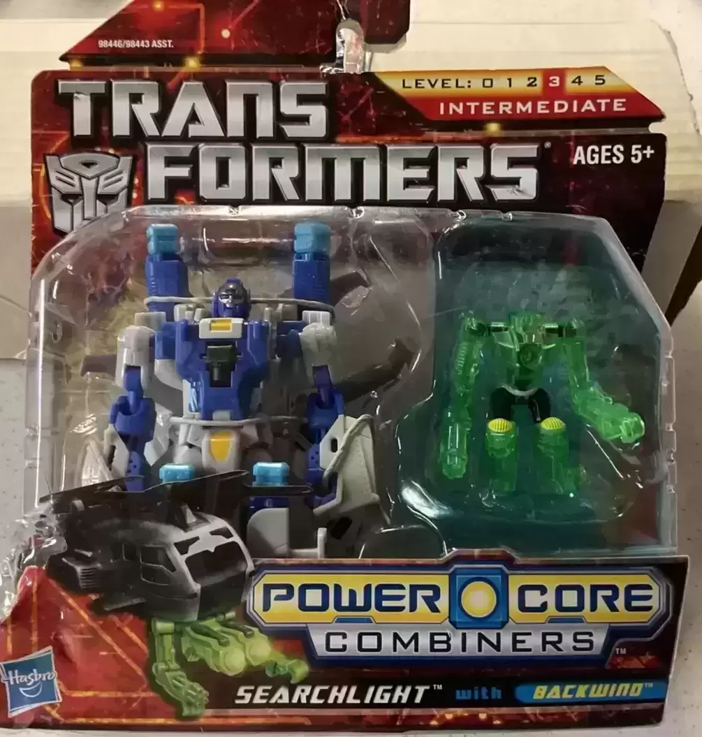 Transformers Power Core Combiners - Power Core Combiners - Searchlight & Backwind