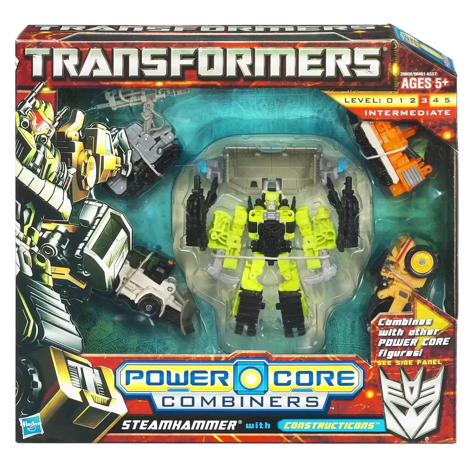 Transformers Power Core Combiners - Power Core Combiners - Steamhammer & Constructicons