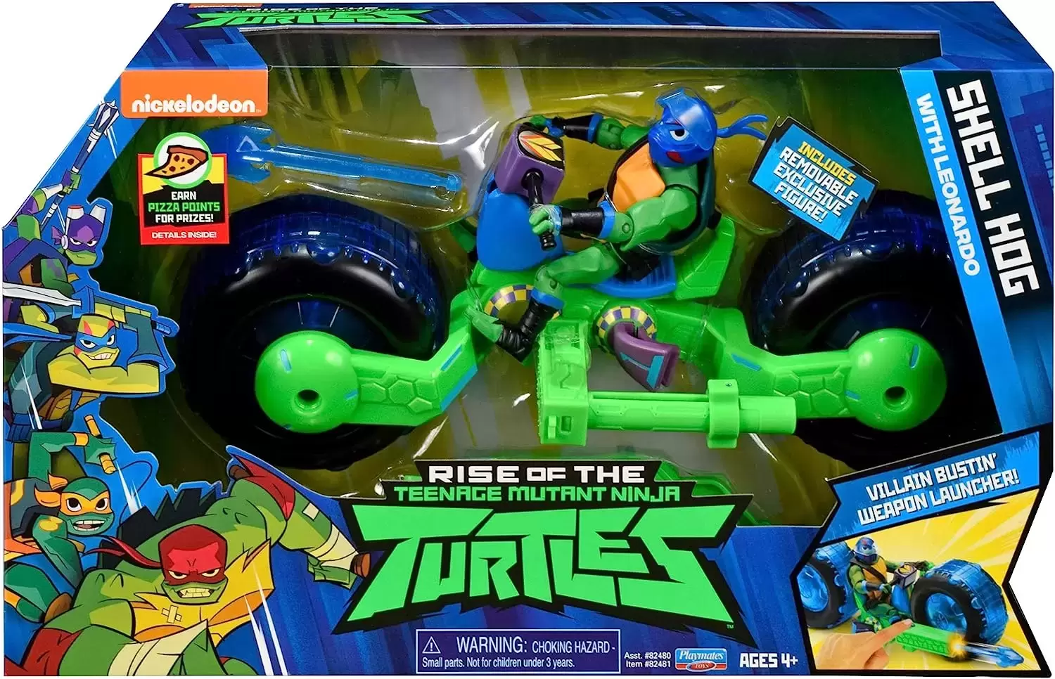 Rise of the Teenage Mutant Ninja Turtles - Shell Hog with Leonardo