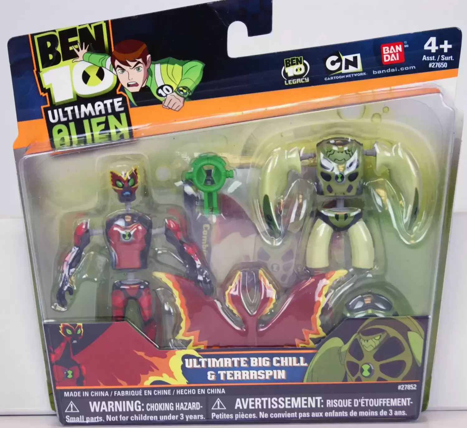 Ben 10 Ultimate Alien - Ultimate Big Chill and Terraspin Alien Creation 2-Pack