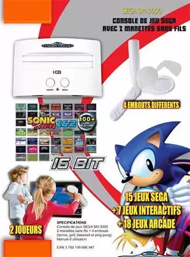 Mini consoles - Sega Megadrive SM-3000