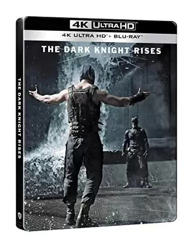 Blu-ray Steelbook - Batman-The Dark Knight Rises [4K Ultra HD Blu-Ray Bonus-Édition boîtier SteelBook]