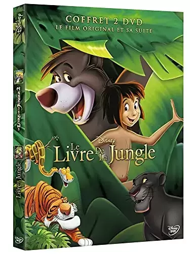 Les grands classiques de Disney en DVD - Le Livre de la Jungle 1 & 2