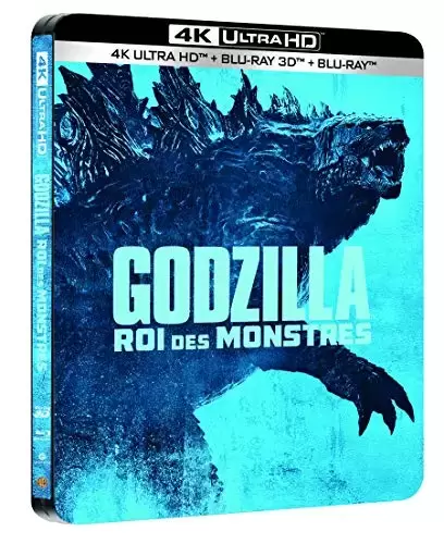 Blu-ray Steelbook - Godzilla : Roi des Monstres [4K Ultra-HD 3D + Blu-Ray-Édition Limitée SteelBook]