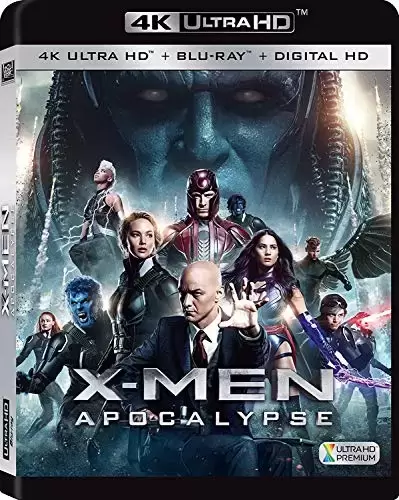 Films MARVEL - X-Men : Apocalypse [4K Ultra-HD + Blu-ray + Digital HD]
