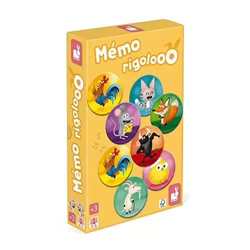 Others Boardgames - Janod - Memo Rigolooo